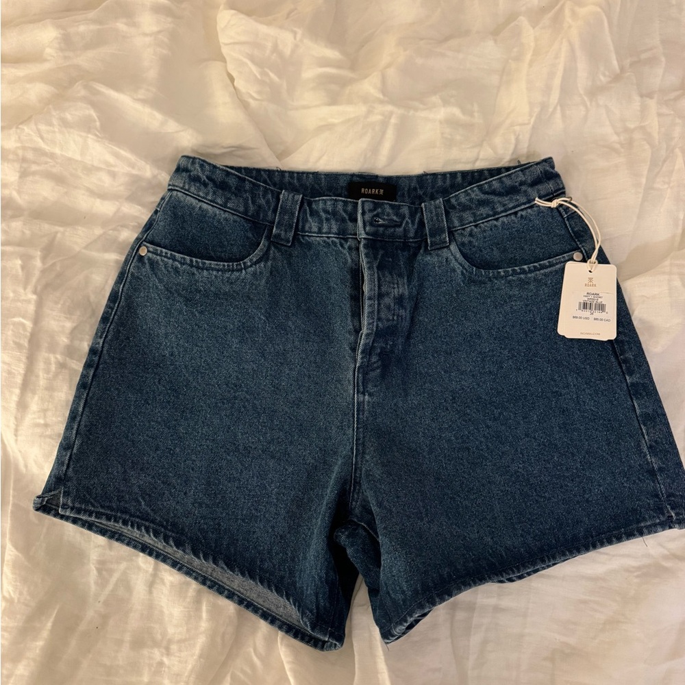 Roark Dark Blue Women's Jean Shorts